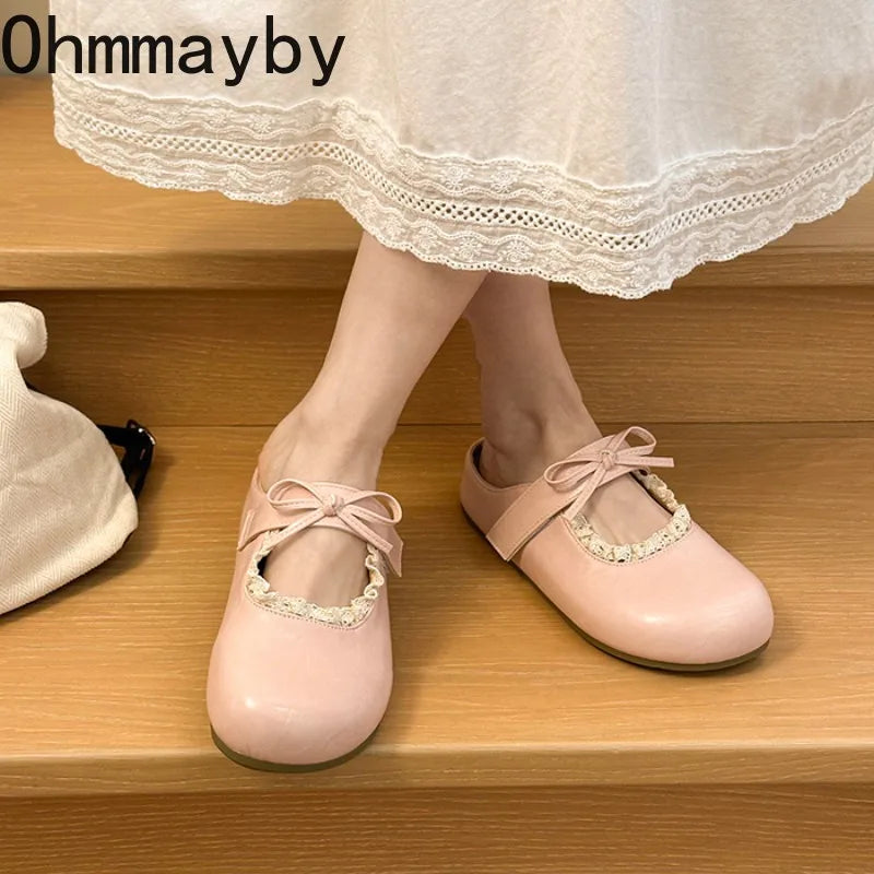 Chunky Heel Women's Mules – Closed Toe Slip-On Slide Sandals Women's Mule Slides Axl