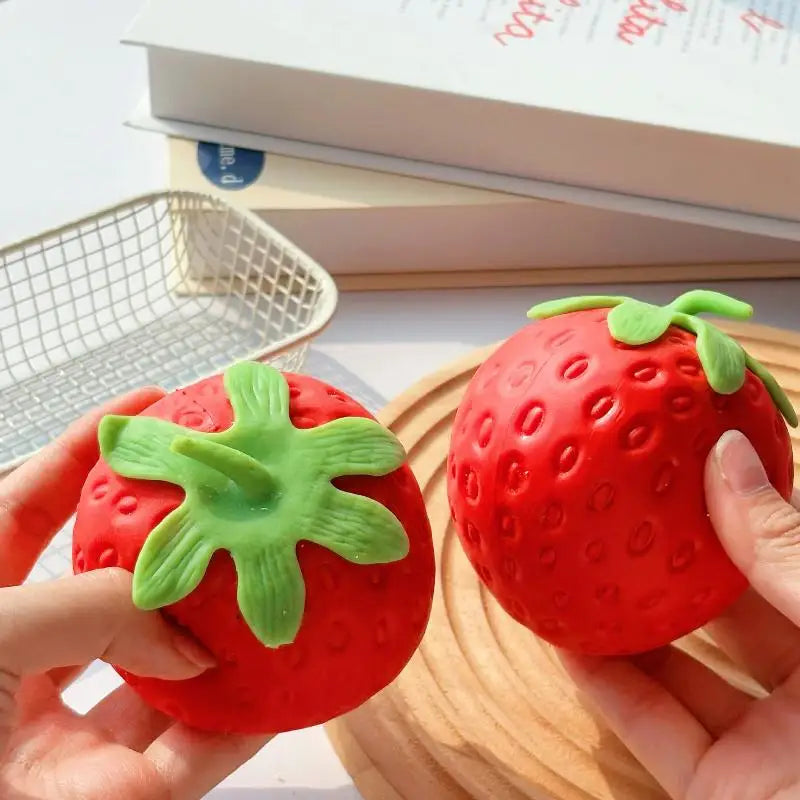 Strawberry Squeeze Fidget Toy – Slow Rebound Squishy for Kids & Adults Squishy Fidget Toy Axl