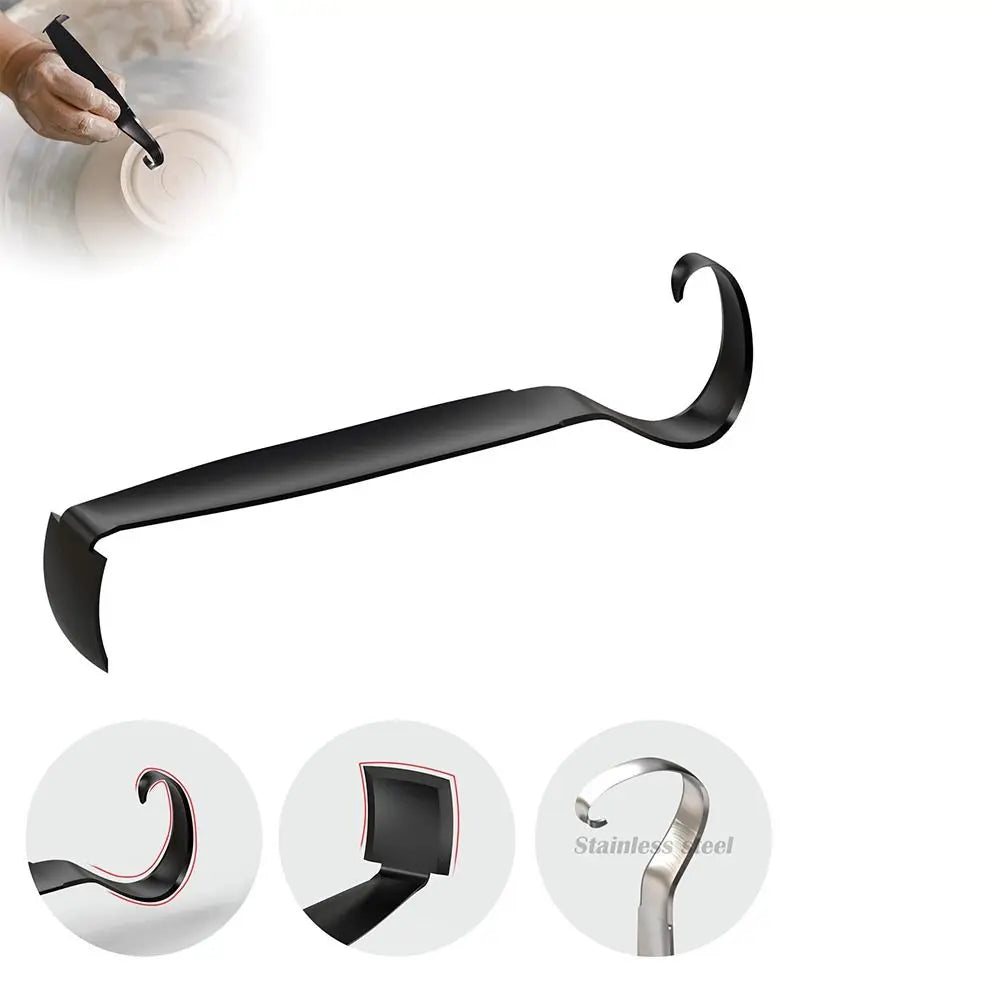 Double-Ended Metal Pottery Trimming Tool – Clay & Ceramic Carving Pottery Trimming Tool Axl