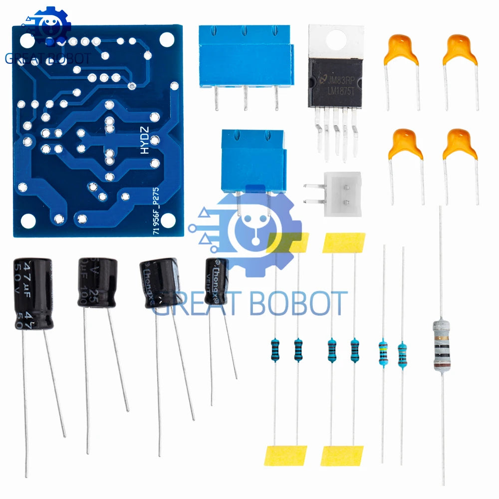 LM1875T 30W Mono Audio Amplifier Board DIY PCB Kit Audio Amplifier Kit Axl