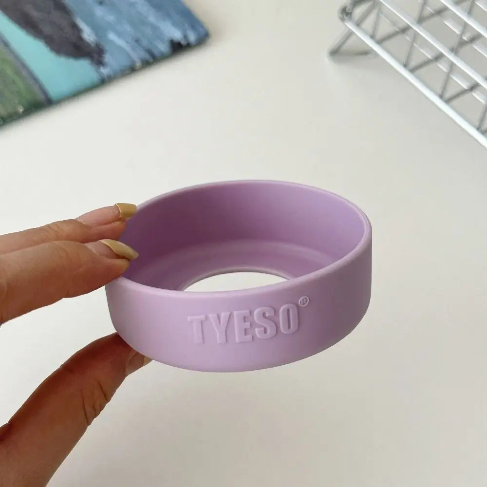 Silicone Anti-Slip Bottom Cover for Water Bottles 71–77mm Bottle Bottom Cover Axl purple