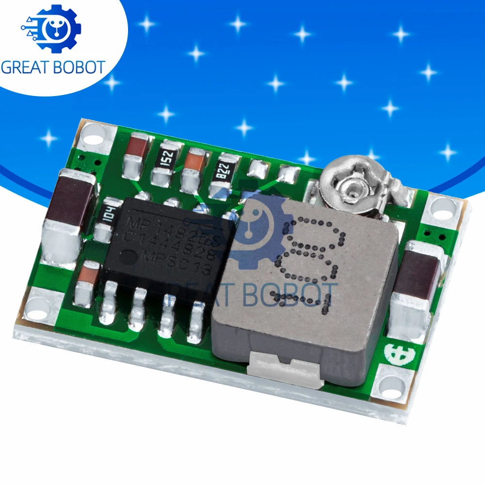 Mini360 DC-DC Buck Converter Step-Down Module 4.75–23V, 340KHz DC-DC Buck Converter Axl Default Title