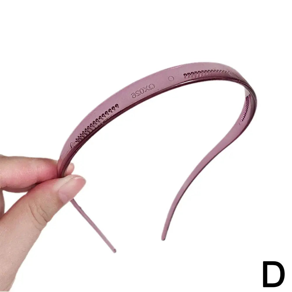 Sunglasses-Shaped Anti-Slip Resin Headband for Women Hair Headband Axl purple