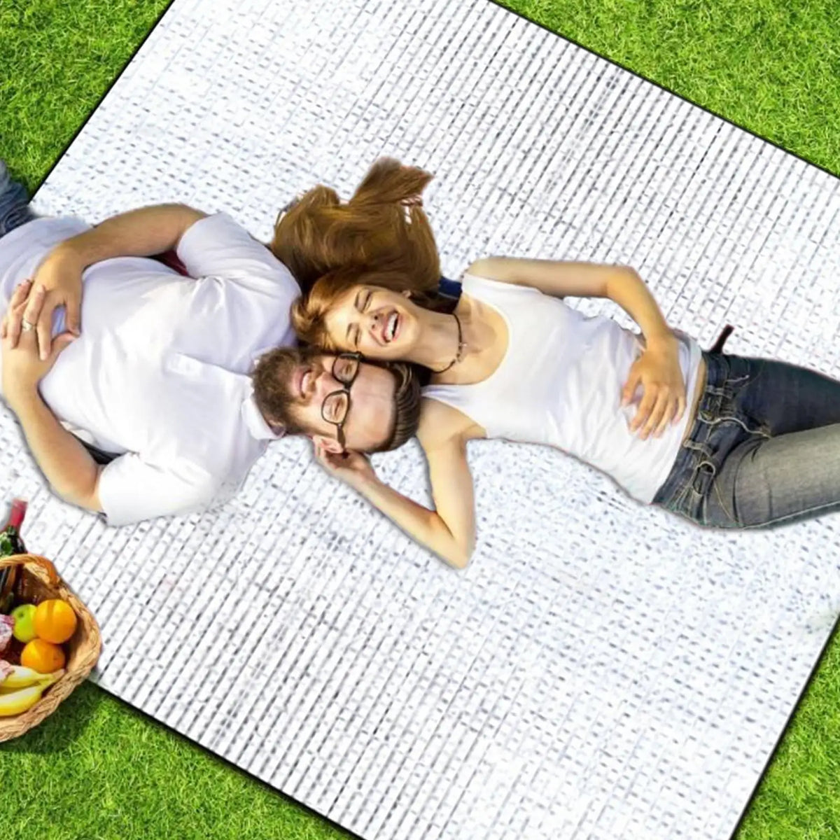 Foldable Camping Foam Mat – Double-Sided Aluminum Foil Ground Pad Camping Ground Mat Axl One Size