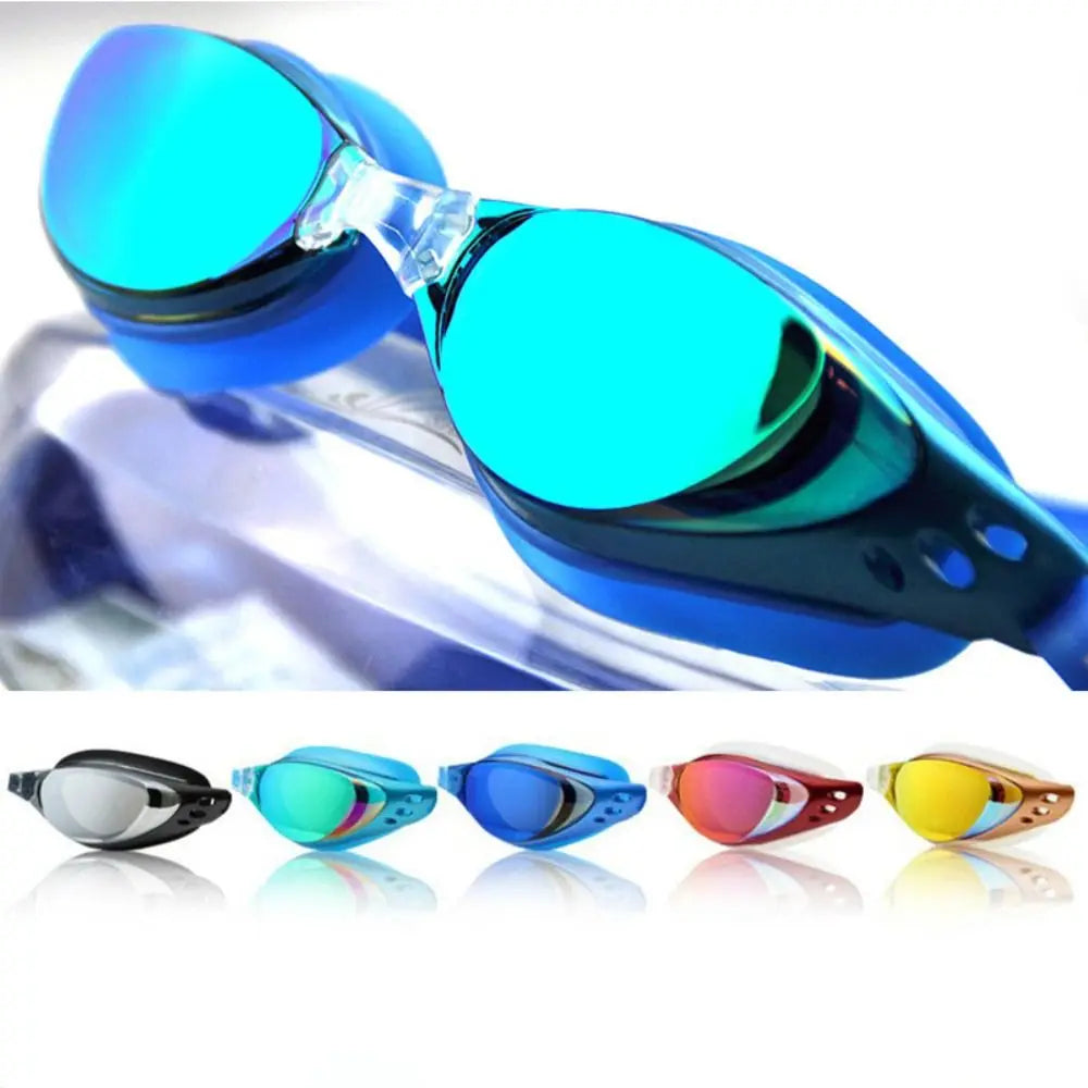 Anti-Fog UV Electroplated Swimming Goggles – Ultralight Silicone Swimming Goggles Axl