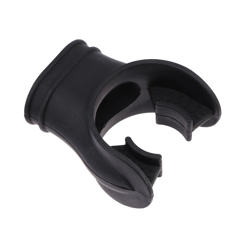 Silicone Scuba Diving Regulator Mouthpiece Replacement Diving Mouthpiece Axl Black