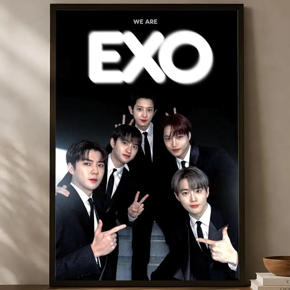 EXO Music Wall Poster – Self-Stick HD Waterproof Wall Art Wall Art Poster Axl White03 15X20cmNoframe