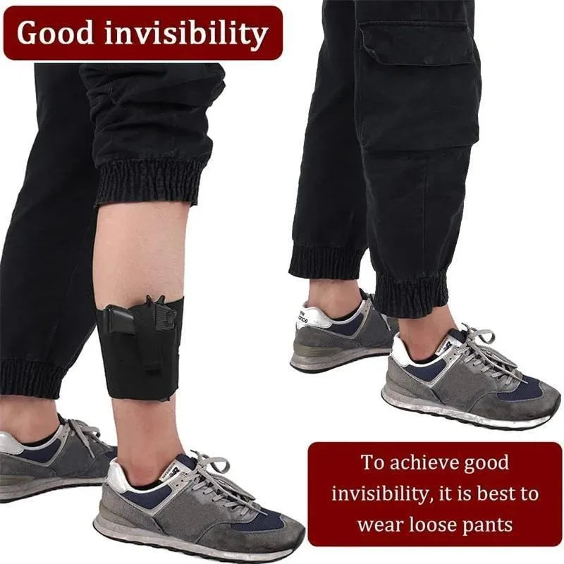 Universal Ankle Leg Holster – Nylon Concealed Carry Gun Pouch Ankle Gun Holster Axl