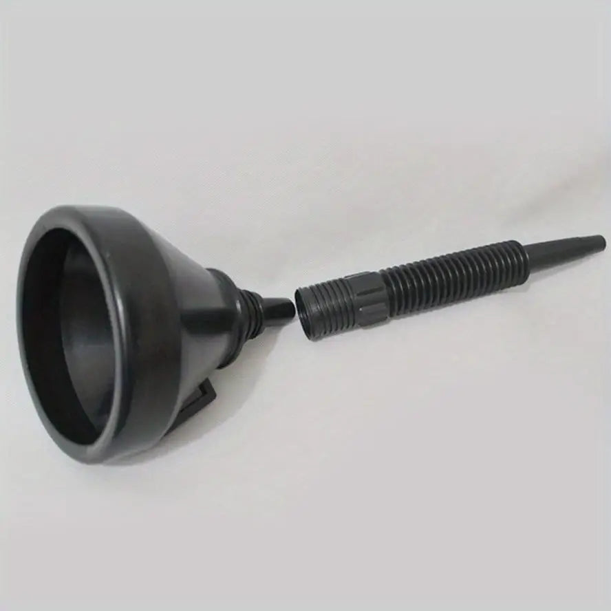 2-in-1 Oil Funnel with Flexible Spout & Mesh Strainer | Car Automotive Oil Funnel Axl Default Title