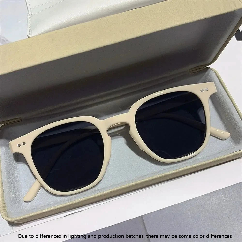 Vintage Oversized Square Sunglasses – Women's & Men's Shades Fashion Sunglasses Axl C6