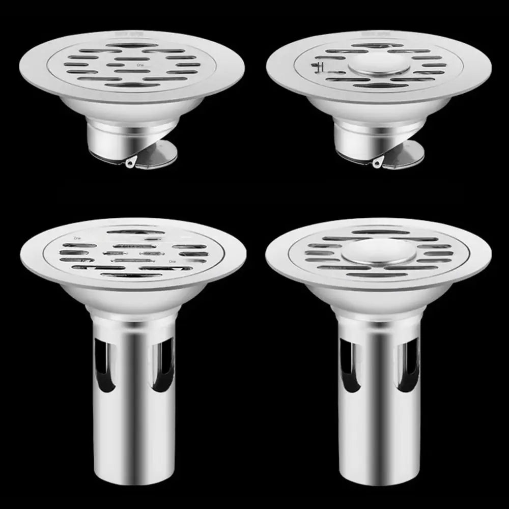 Stainless Steel Square Floor Drain – Anti-Odor Strainer Cover Floor Drain Strainer Axl
