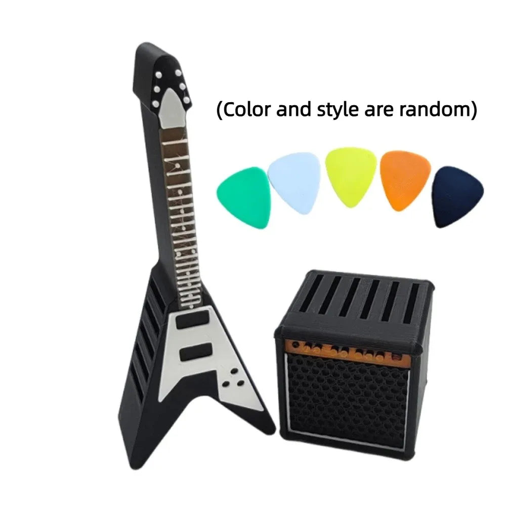 Retro Guitar Pick Holder – 3D Printed Speaker Design Display Box Guitar Pick Holder Axl Speaker Guitar Pick