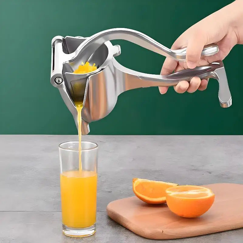 Aluminum Alloy Manual Juicer – Orange, Lemon & Pomegranate Manual Citrus Juicer Axl