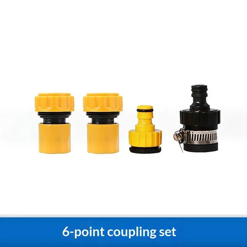 Garden Hose Quick Connector 3/4 & 1/2 Inch Faucet Adapter Kit Hose Connector Kit Axl B