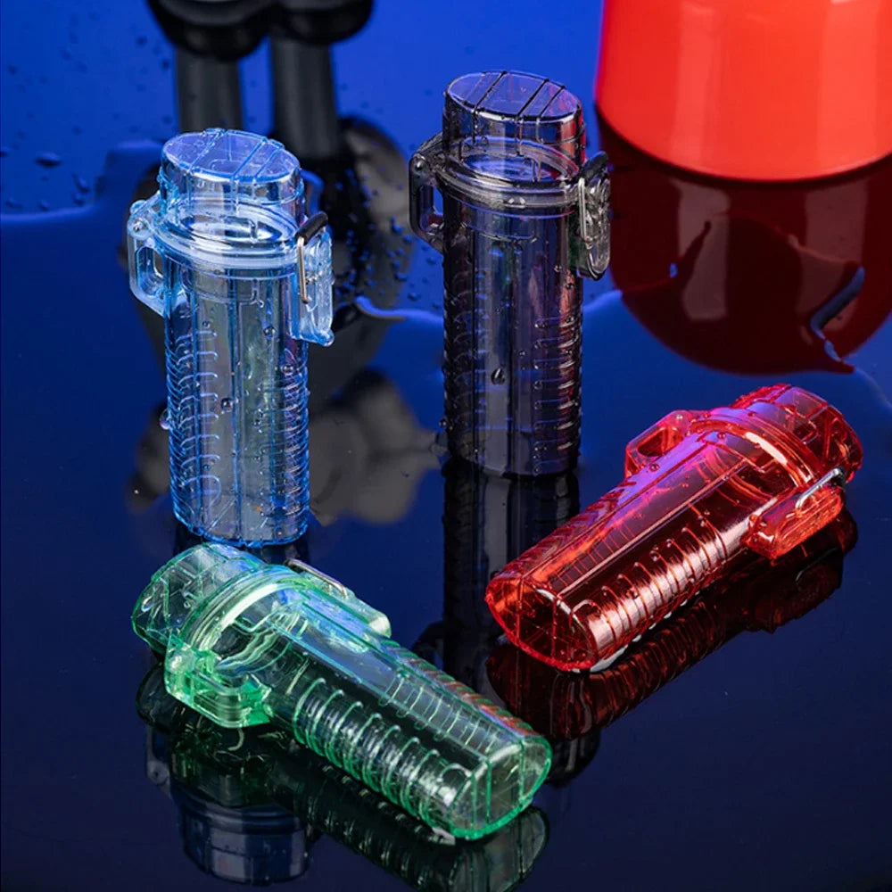 Waterproof BIC Lighter Case – Mirror Acrylic EDC Sleeve Holder Lighter Protective Case Axl