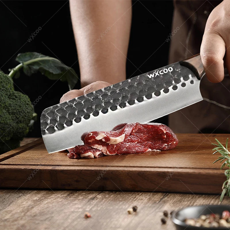 WXCOO Chef Knife Set 1-4PCS | Forged Stainless Steel Knives Kitchen Knife Set Axl