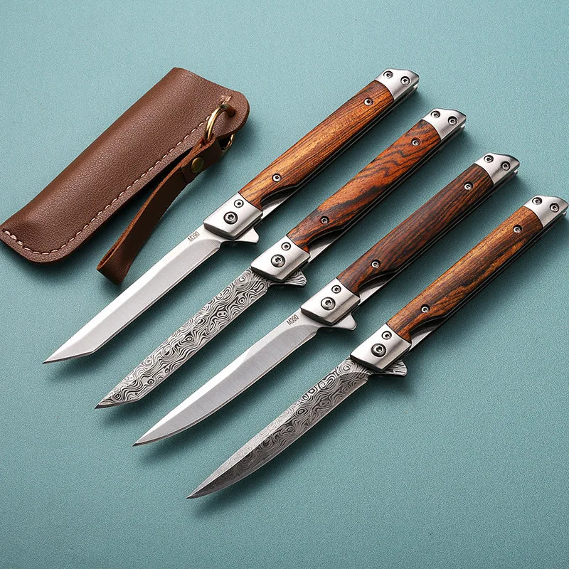 Japanese Petty Knife Set – 1-4 Piece Stainless Steel Kitchen Knives Kitchen Knife Set Axl 4pcs