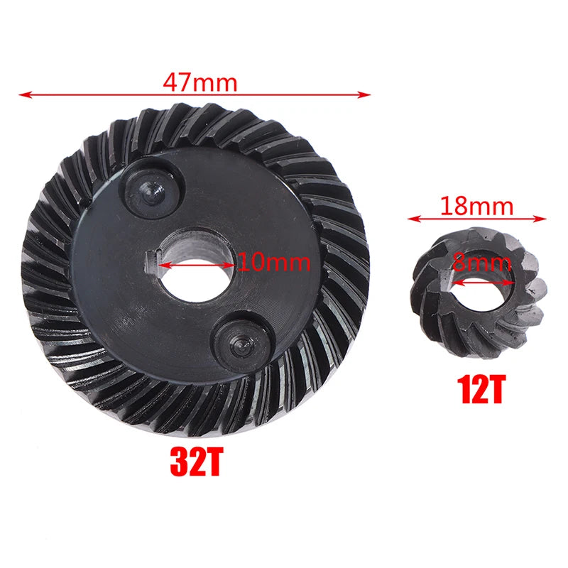 Metal Spiral Bevel Gear Set for 9523 Angle Grinder Angle Grinder Gear Set Axl