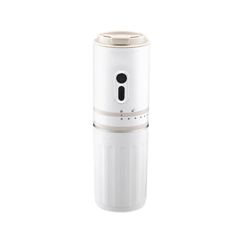 BALASHOV Portable Electric Espresso Maker – Travel & Car Portable Espresso Maker Axl WHITE