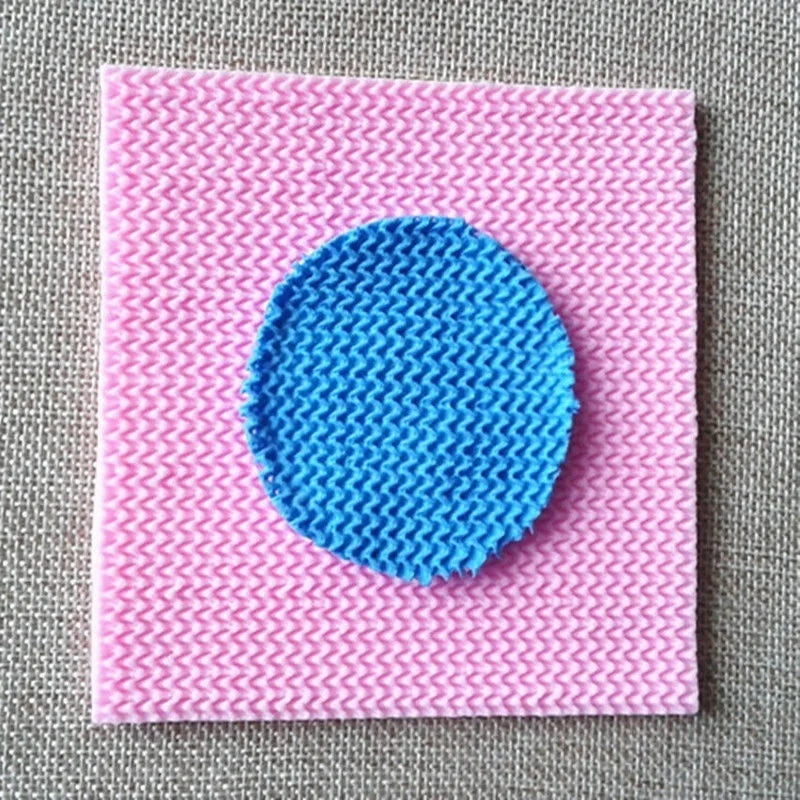 Silicone Sweater Texture Fondant Mat – Knitting Relief Mold Fondant Texture Mat Axl