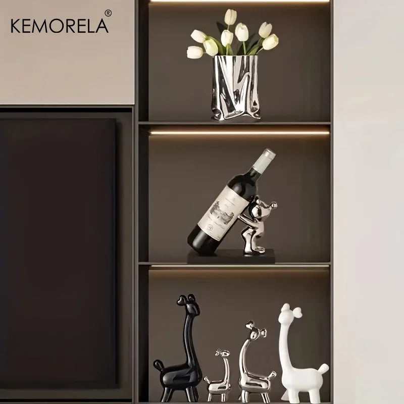 Ceramic Cartoon Wine Rack – Creative Home & Bar Décor Ceramic Wine Rack Axl