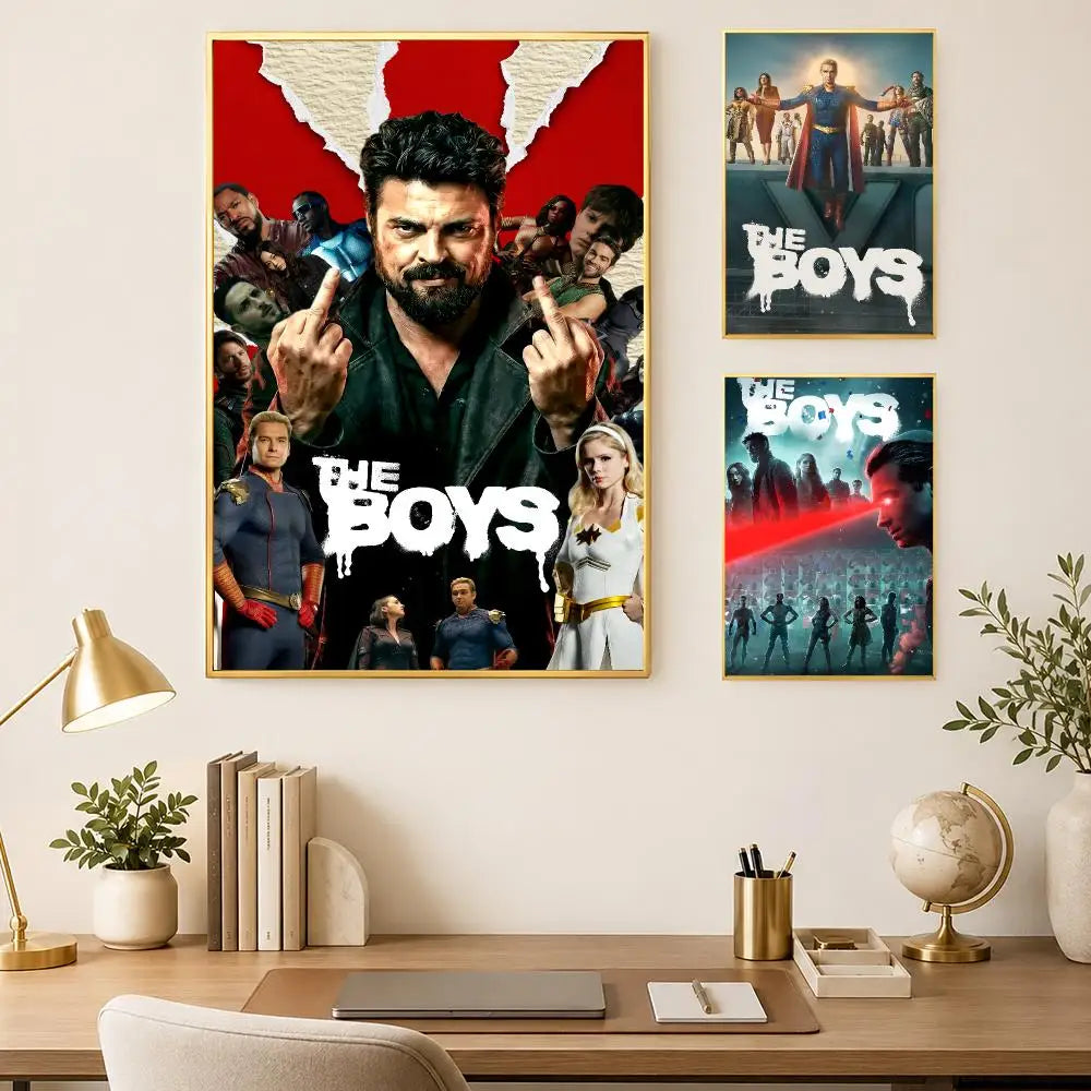 The Boys TV Series Self-Stick HD Wall Poster – Waterproof Art Wall Art Poster Axl