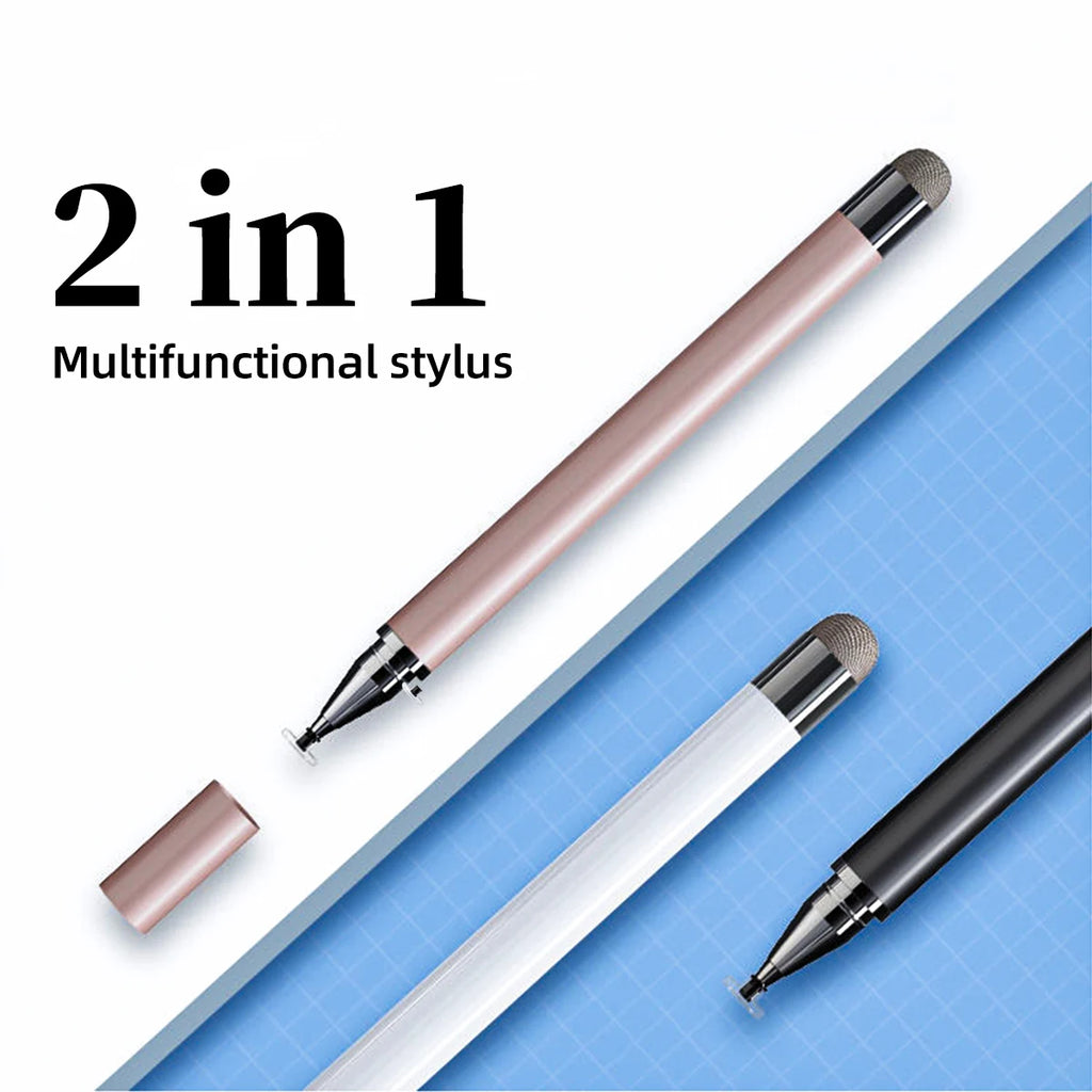 2-in-1 Universal Stylus Pen for Tablets, Phones & Touch Screens Touchscreen Stylus Pen Axl