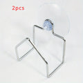 Suction Cup Stainless Steel Sink Rack – Sponge & Dish Holder Sink Organizer Rack Axl Silvery