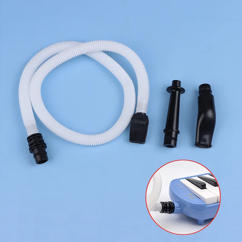 Melodica Flexible Tube & Mouthpiece – ABS 32/37 Key Pianica Melodica Accessory Axl