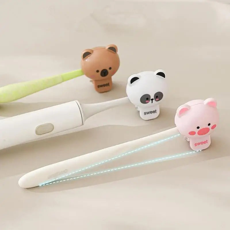 Cartoon Animal Toothbrush Head Cover – Dustproof Travel Cap Toothbrush Head Cover Axl
