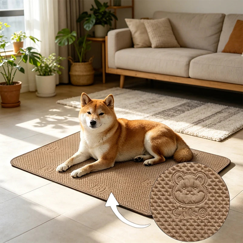 Dog & Cat Cooling Mat – Ice Silk Pet Bed | All Sizes Pet Cooling Mat Axl XL 80x120cm