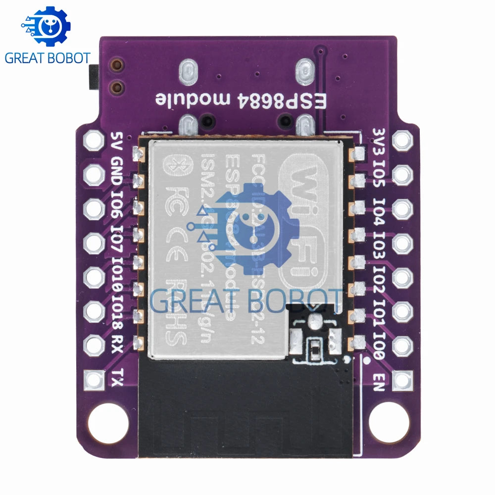 Wemos D1 Mini ESP8266/ESP32 Dev Board – WiFi & Bluetooth Microcontroller Dev Board Axl