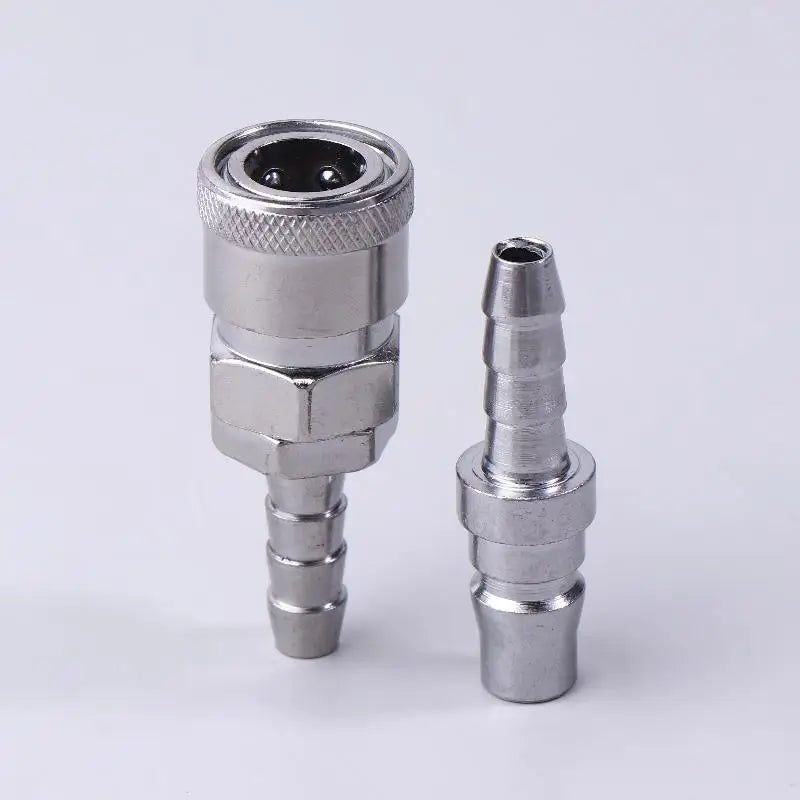 2Pcs Euro Quick Coupler SH20 PH20 Pneumatic Fitting 8mm Tube Pneumatic Quick Coupler Axl