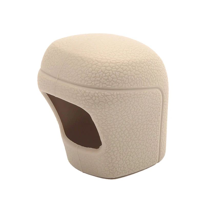 Silicone Car Gear Shift Knob Cover – Universal Anti-Slip Gear Shift Cover Axl Beige