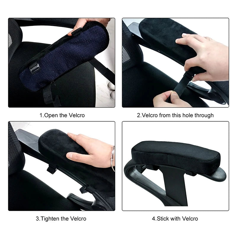 Memory Foam Armrest Cushion Pad – Elbow Rest Chair Cover Armrest Cushion Pad Axl