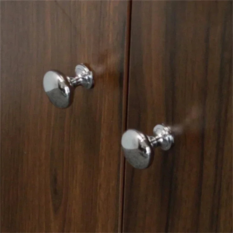 Chrome Metal Door Knobs & Drawer Handles – Silver Cabinet Pulls Cabinet Door Knobs Axl