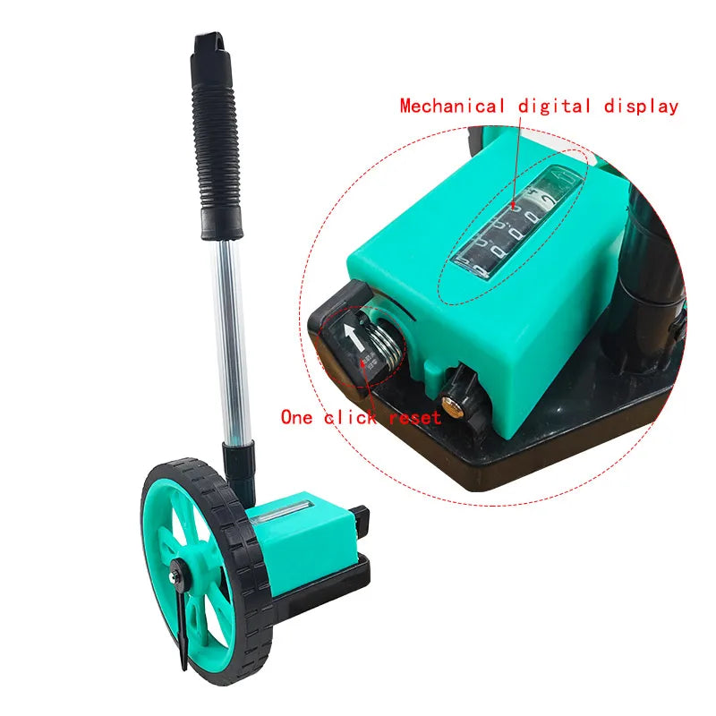 Digital Distance Measuring Wheel 0.1–9999.9m | CE Certified Distance Measuring Wheel Axl