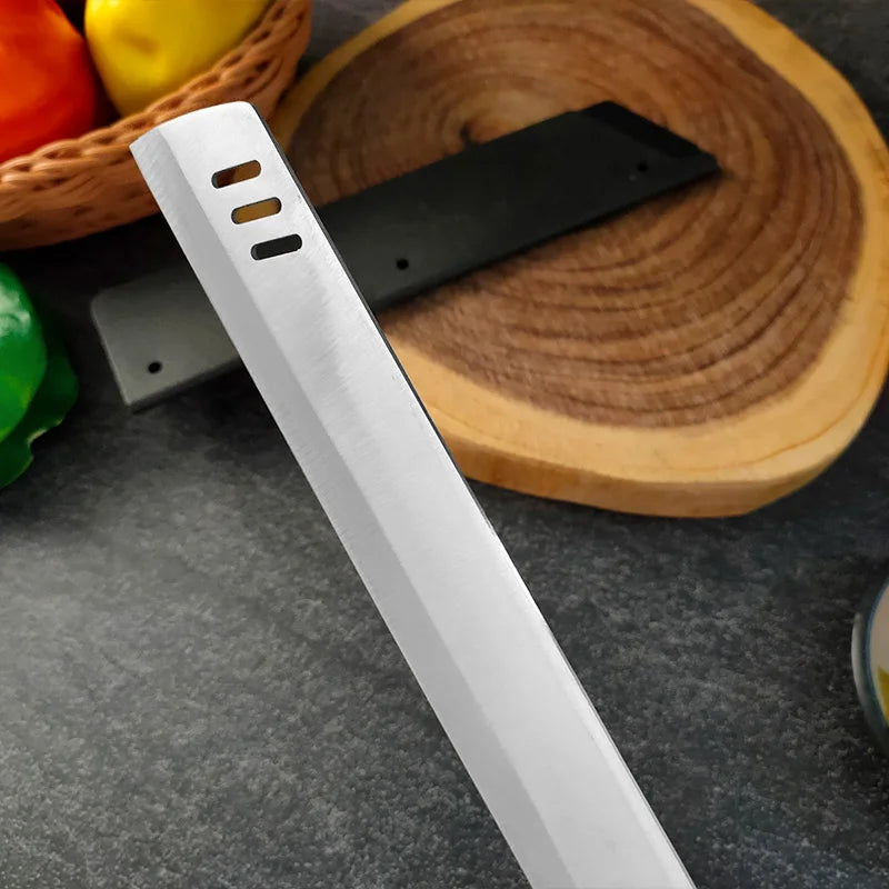 InLeung Large Stainless Steel Fruit Chef's Knife with Sheath Chef's Knife Axl