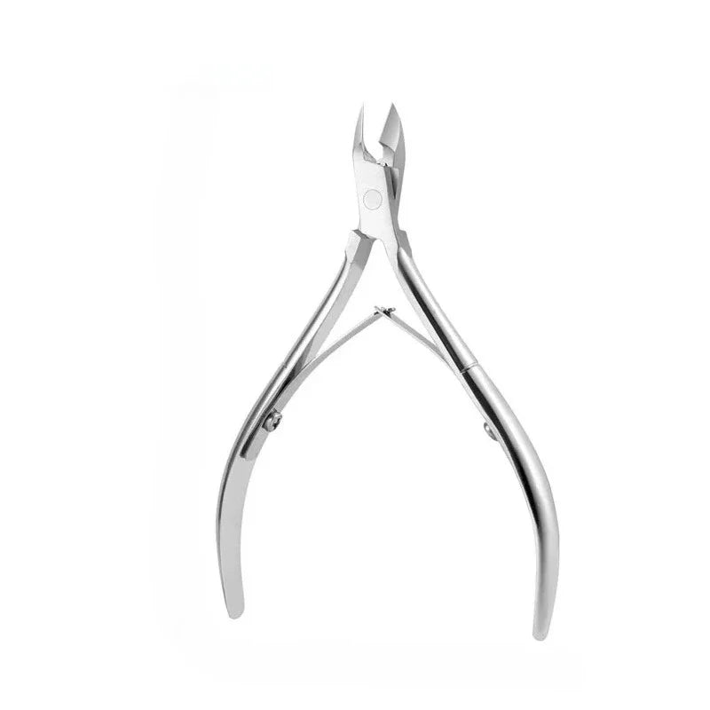 Stainless Steel Cuticle Nipper – Manicure & Pedicure Trimmer Cuticle Nipper Axl D501(Silver)