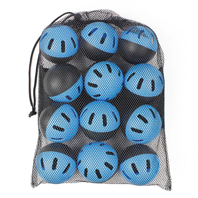 16-Hole Plastic Practice Baseballs – Lightweight Airflow Training Baseball Training Balls Axl Default Title