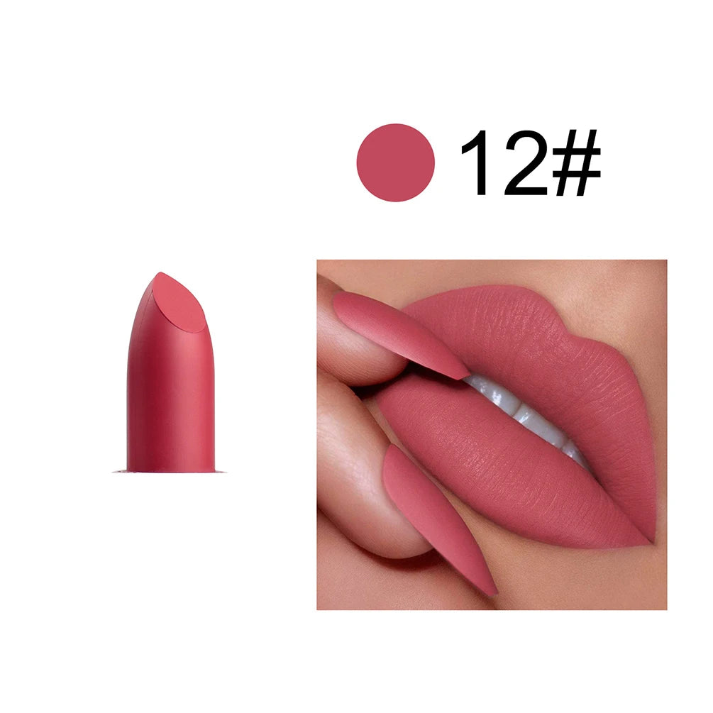 Vegan Matte Lipstick Private Label | Low MOQ Custom Brand Private Label Lipstick Axl
