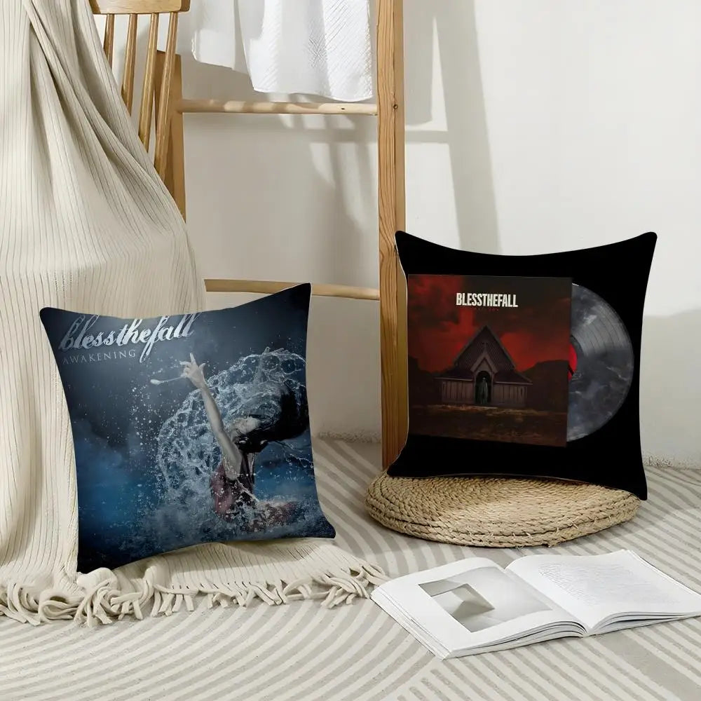 Blessthefall Linen Cushion Cover | Animal Print Pillowcase Cushion Cover Axl