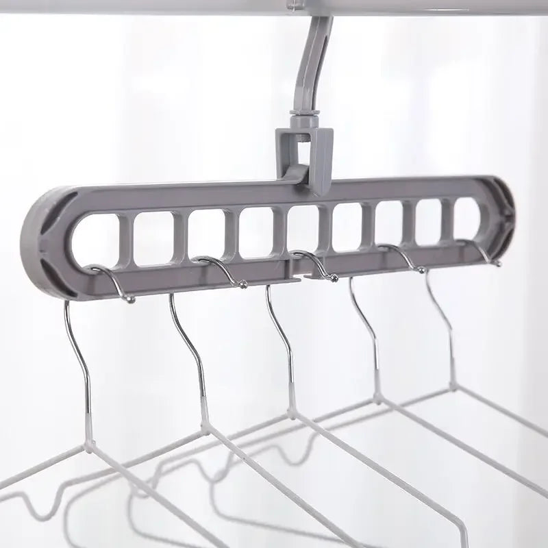 Space-Saving Multi-Port Clothes Hanger Closet Organizer Closet Hanger Organizer Axl