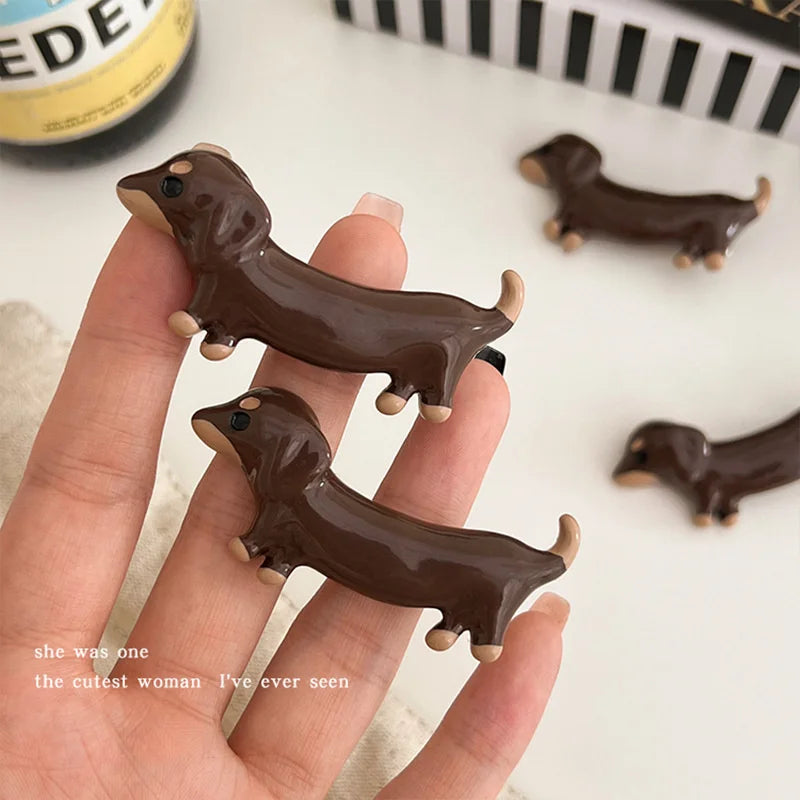 Cute Dog Shape Cartoon Hair Clip – Side Bangs Hairpin for Girls Hair Clip Axl