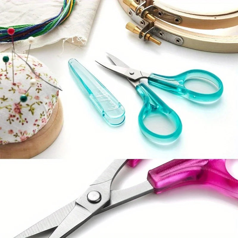 4-Piece Precision Craft Scissors Set – Curved & Straight Tips Craft Scissors Set Axl