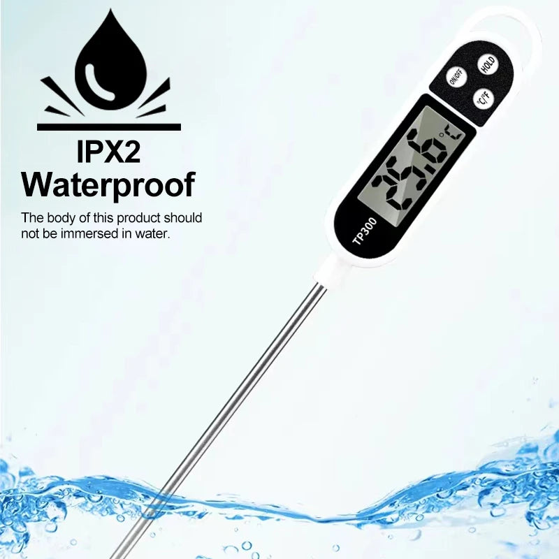 Digital Instant-Read Meat Thermometer – Kitchen Food Probe Kitchen Thermometer Axl