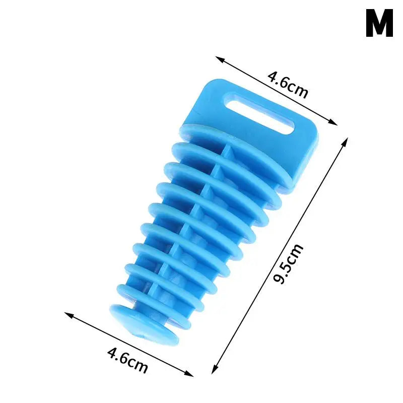 Universal Motorcycle Exhaust Wash Plug – Silicone Pipe Protector Exhaust Pipe Plug Axl M Blue Muffler