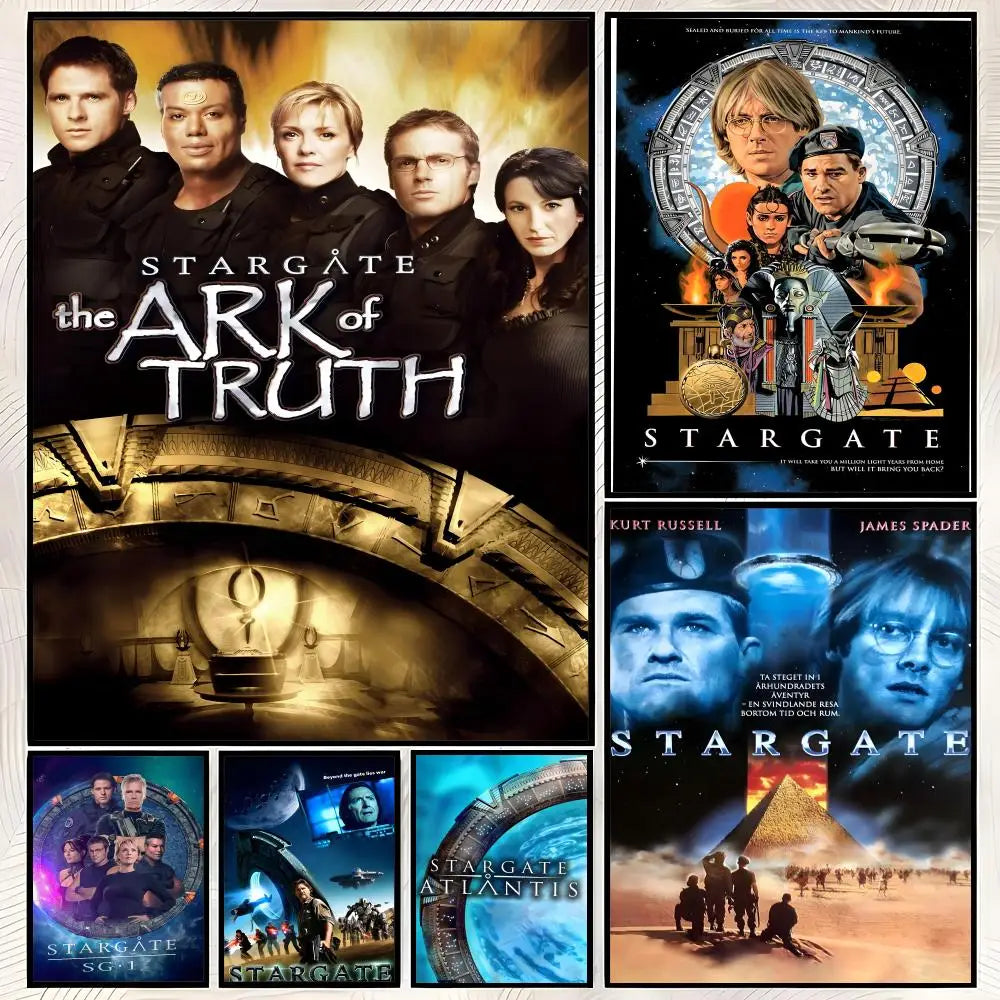Stargate Self-Stick HD PVC Wall Art Poster – Waterproof Decor Wall Art Poster Axl