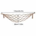 Stuffed Animal Hammock Wall Corner Toy Net Storage Holder Toy Storage Hammock Axl White