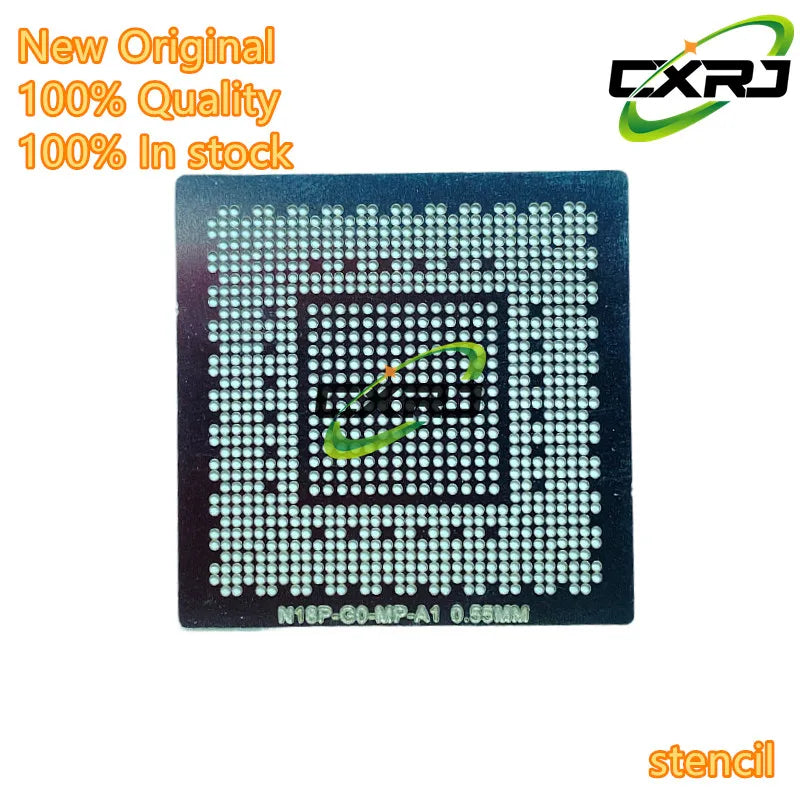 Direct Heating BGA Stencil 90×90mm – N18P-G0 G61 G62 GPU BGA Reballing Stencil Axl 90x90 China Mainland